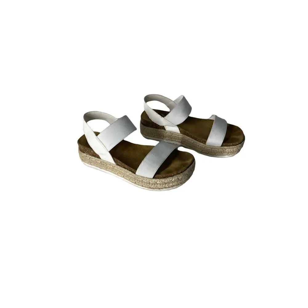 Steve Madden Jaklyn Espadrille Slingback Sandals Size 5